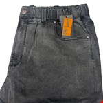 Bronco Elastic Waist Jean - black denim